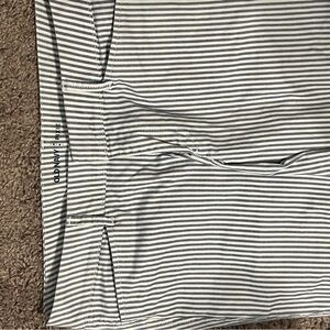 Old Navy Navy and White Striped Pants